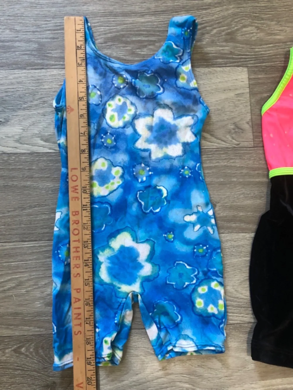 Girls Dance Leotard Short Style Fits Like 4/5 GK And Unmarked Brand Lot Of 2